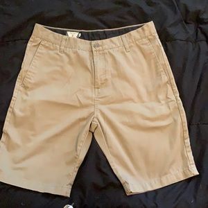 Volcom shorts. Khaki
